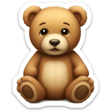 Cute teddy bear  sticker