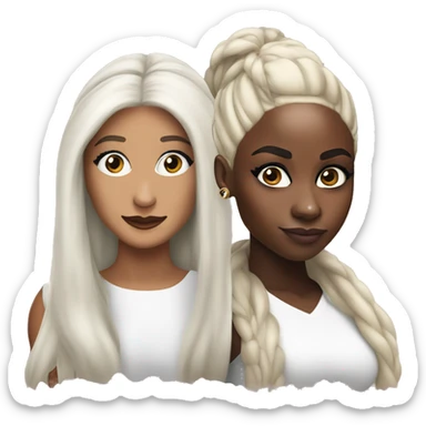 Wicked ariana grande and cynthia erivo sticker