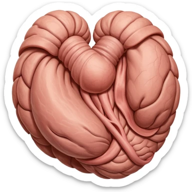 Penis with scrotum sticker