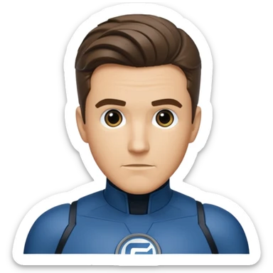 reed richards from fantastic four sticker