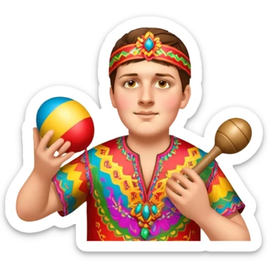 Maraca Player sticker