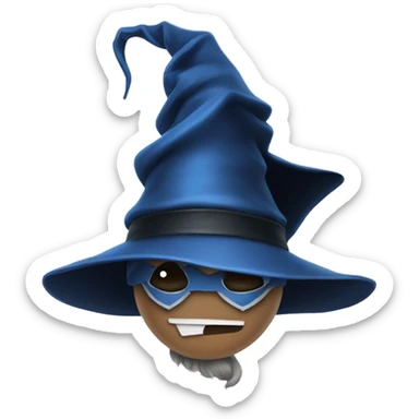 a magican hat ravenclaw sticker