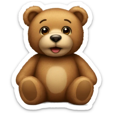 teddy bear  sticker