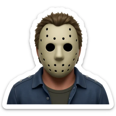 jason voorhees 2009 sticker