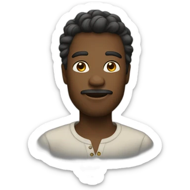 Métisse homme sticker