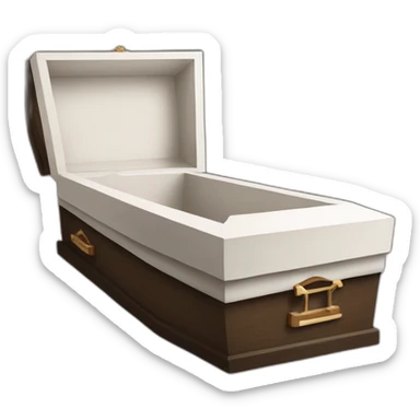 COFFIN FOR DYING sticker