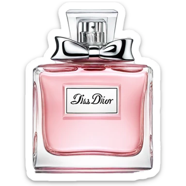 miss dior perfume sticker