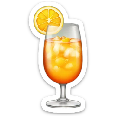 Spritz glass sticker