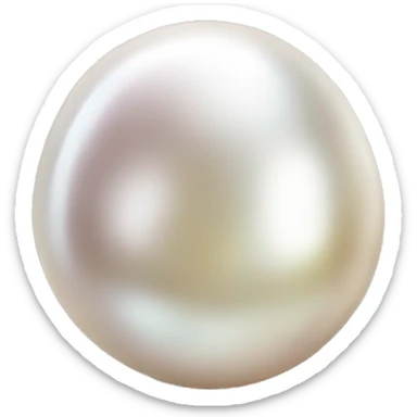 Pearl stone sticker