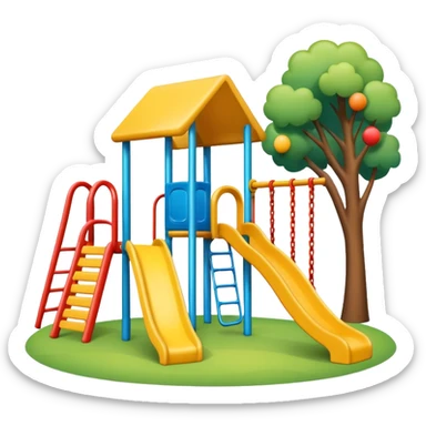 playground for kids sticker
