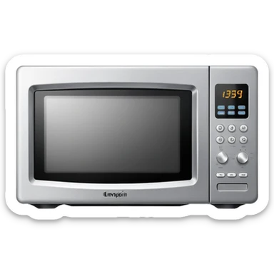Microwave sticker
