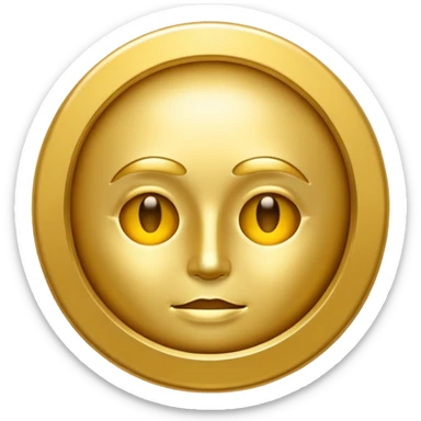 dollar face emoji sticker