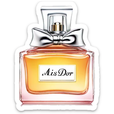 Miss Dior perfume sticker