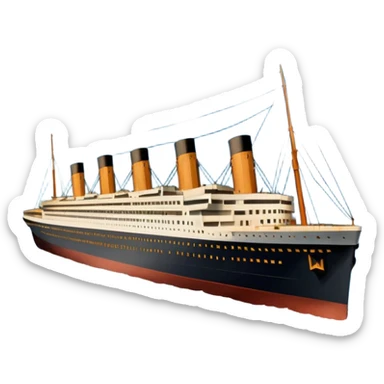 Titanic  sticker