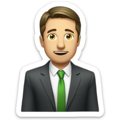 Zelenskyy asking for money sticker