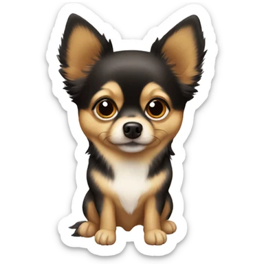 Chihuahua Pomeranian mix sticker