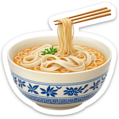 Rice noodles sticker