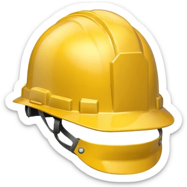 work helmet sticker