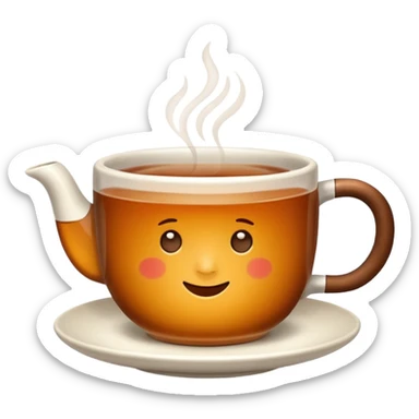 cup of tea sticker