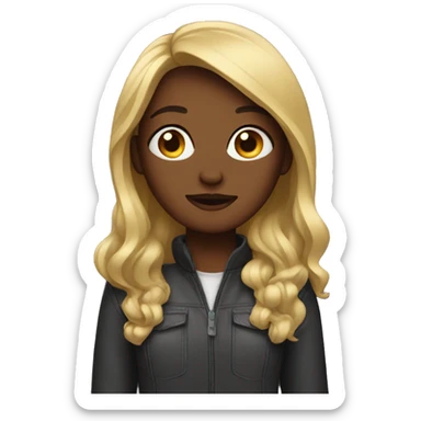 girl in cinema sticker