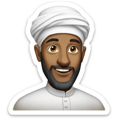 imam portrait sticker