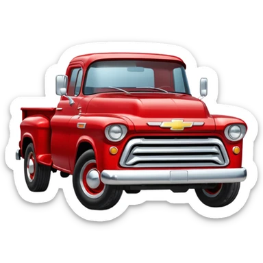 chevrolet truck sticker