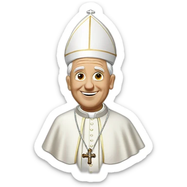 Pope Francis sticker