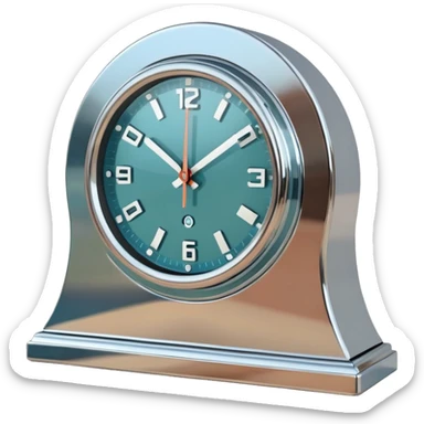 postmodern mantel clock sticker