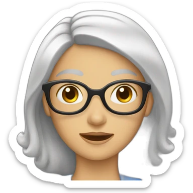 femme au volant sticker