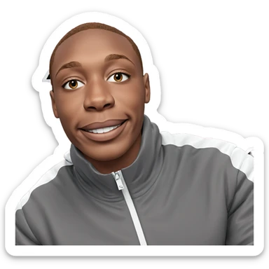 smiling boy in jacket sticker