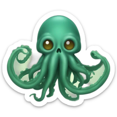 Davy Jones with tentacles sticker