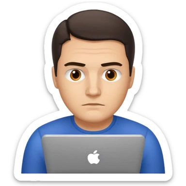 julio cesar codificando sticker