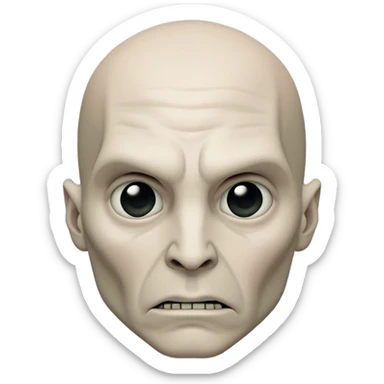 voldemort upset sticker