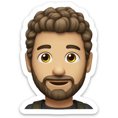 corazon con fue sticker