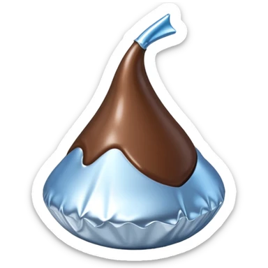 Hershey kiss emoji sticker