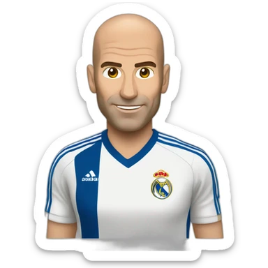 Zinédine Zidane sticker