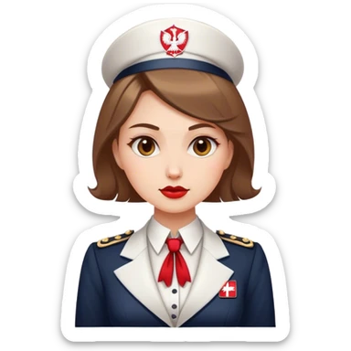 nationalist nationalist nationalist patriot patriot polish woman formal poland sticker