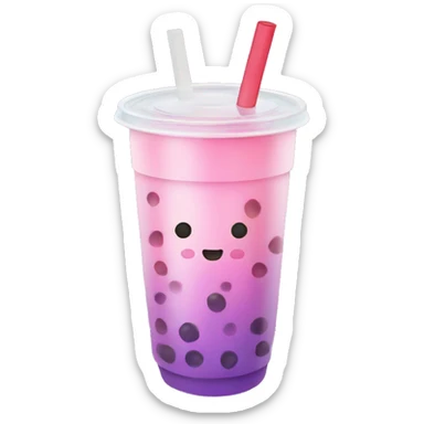 cool Bubble Tea sticker