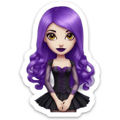 Elissabat-vampire-monsterhigh-goth sticker