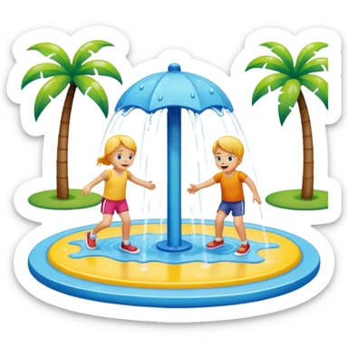 splash pad sticker