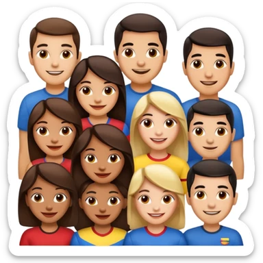 Venezuelan people  sticker