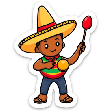 Mexican sticker