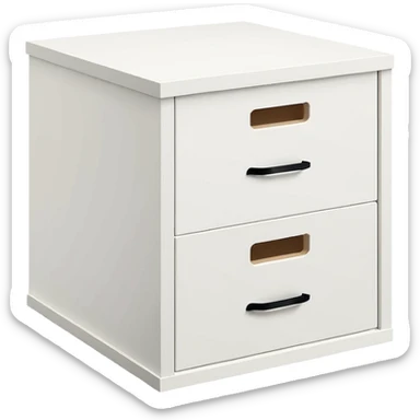 kallax 2 cajones ikea compartimientos blancos sticker