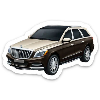 Maybach SUV car sticker