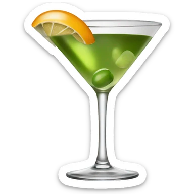martini con un moño  sticker