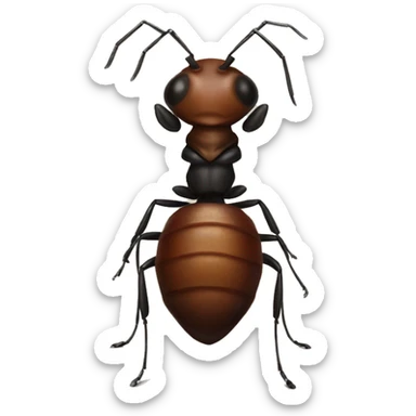 ant queen underground sticker