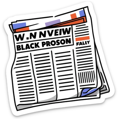 Vavinews logo with newspaper and headlines sticker