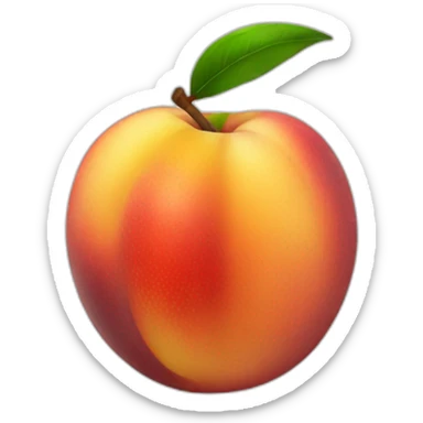 nectarine sticker