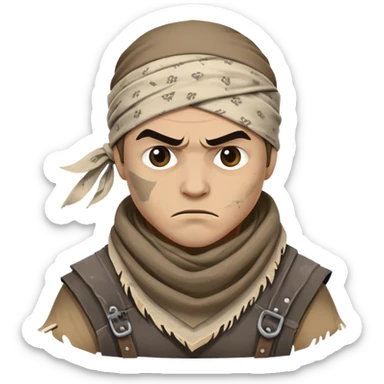 A bandit sticker