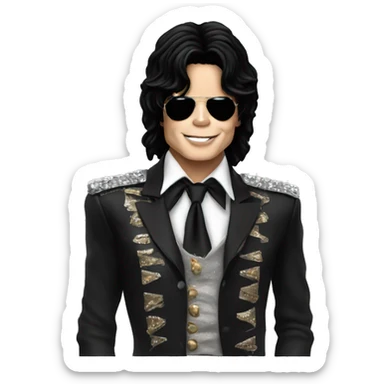 Michael jackson sticker
